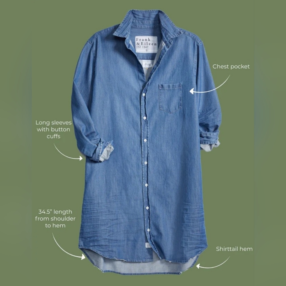 Frank & Eileen "Mary" Shirt Dress Medium
